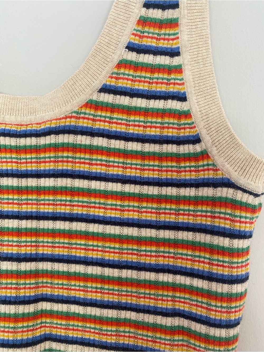 Madewell Striped Chapman Sweater Tank - Picture 5 of 8